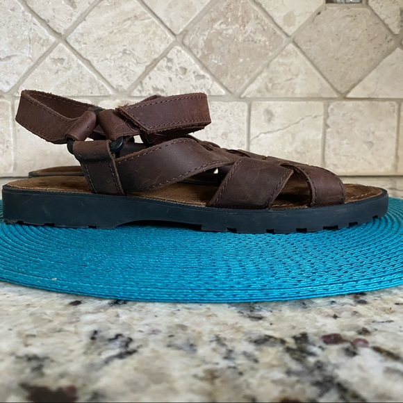 G. H. Bass and Co. Brown Leather Sandals 10 - Picture 6 of 12